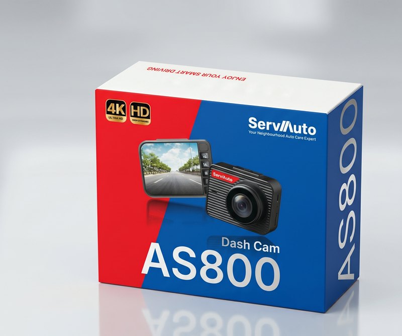 ServAuto AS800 4K - Front & Rear