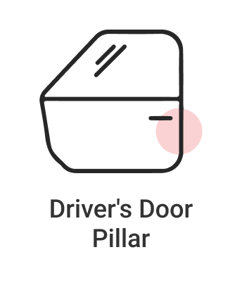 Driver's Door Pillar