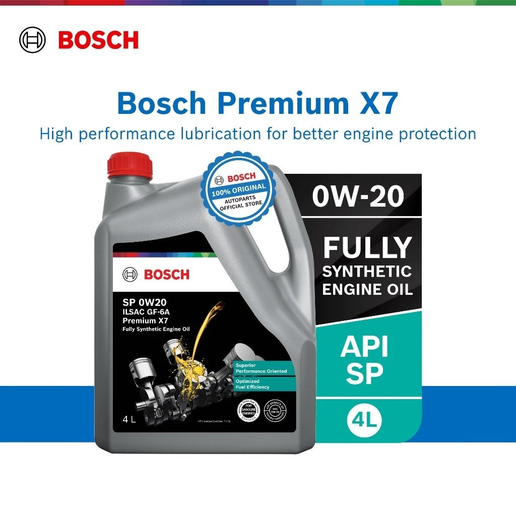 Bosch Semi Synthetic 10W-40 Service Package
