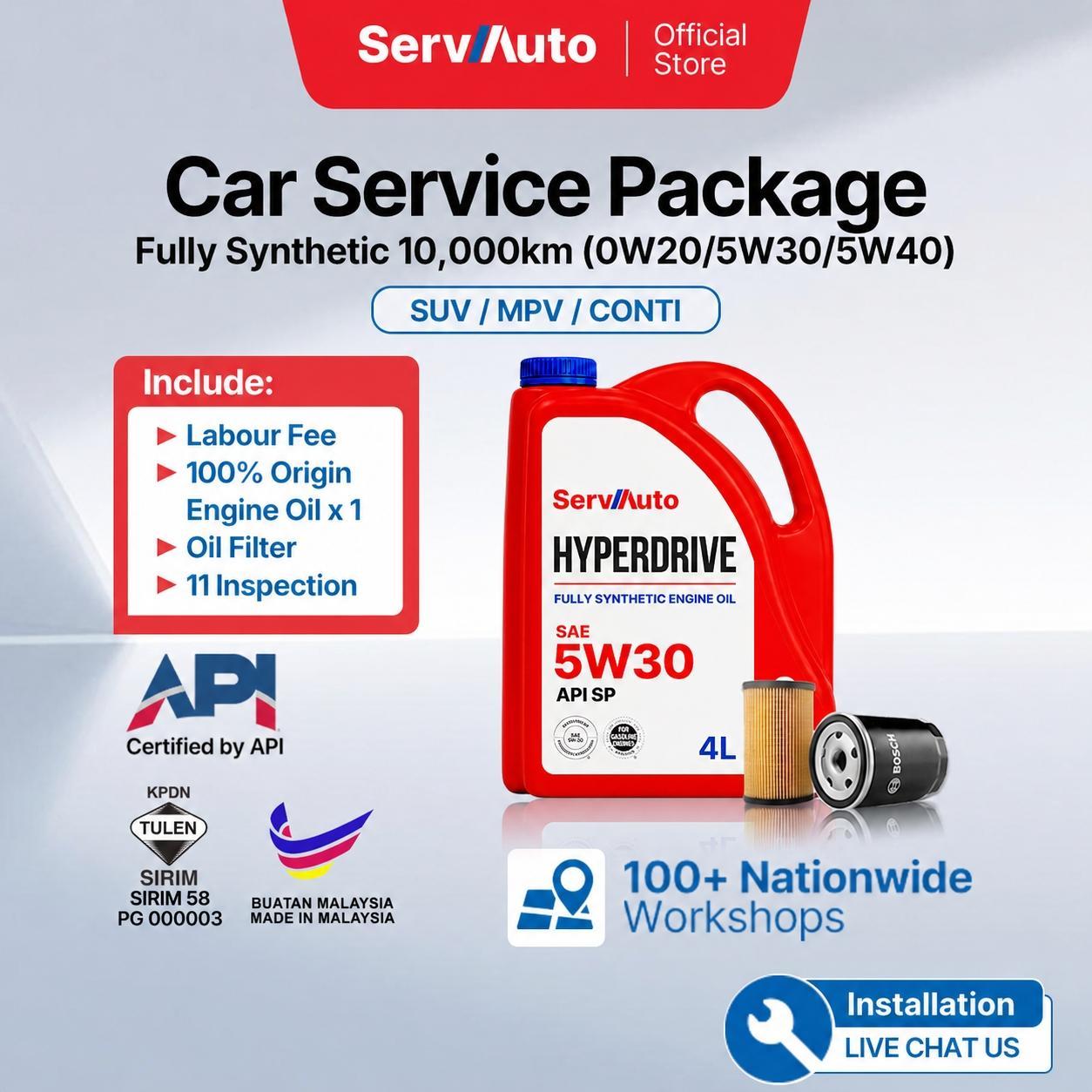 Petronas Engine Oil Package